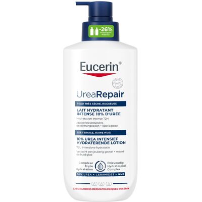 Eucerin UreaRepair Lotion 10% Intensief Hydraterend Droge en Ruwe Huid 400 ml Eucerin UreaRepair Lotion 10% Intensief Hydraterend Droge en Ruwe Huid 400 ml