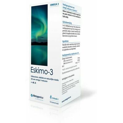 Metagenics Eskimo-3 Vloeibare Limoenoplossing - Voedingssupplement Metagenics Eskimo-3 Vloeibare Limoenoplossing - Voedingssupplement