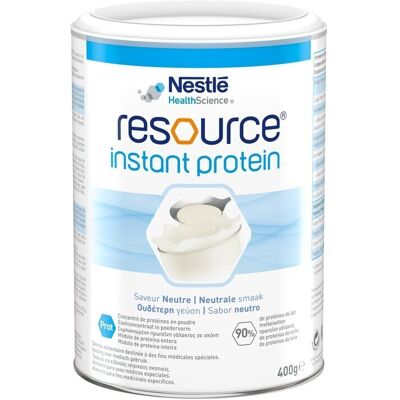 Nestlé Resource Instant Protein 400g - Eiwitpoeder Nestlé Resource Instant Protein 400g - Eiwitpoeder