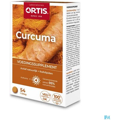Ortis Curcuma Blister Comp 3x18 Ortis Curcuma Blister Comp 3x18