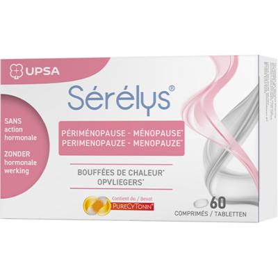Sérélys 60 Voedingssupplement - Menopauze ondersteuning Sérélys 60 Voedingssupplement - Menopauze ondersteuning