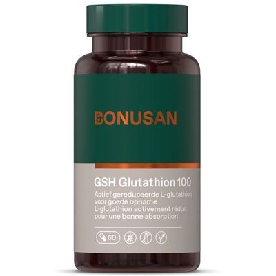 Bonusan GSH Gluthathion 100mg 60 Capsules Bonusan GSH Gluthathion 100mg 60 Capsules