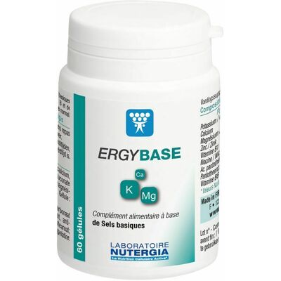 Nutergia Ergybase - Zink & Mineralen - Voedingssupplement Nutergia Ergybase - Zink & Mineralen - Voedingssupplement