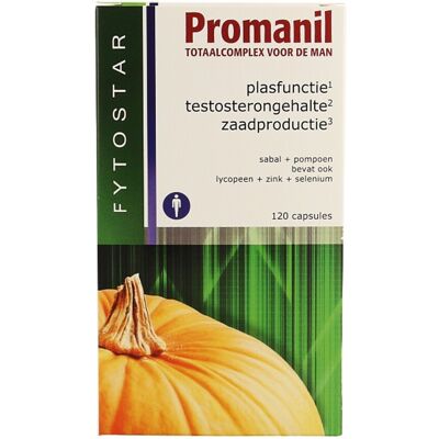 Fytostar Promanil Totaalcomplex Man 120 Capsules Fytostar Promanil Totaalcomplex Man 120 Capsules