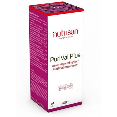 Purival Plus Siroop 200ml Nutrisan Purival Plus Siroop 200ml Nutrisan