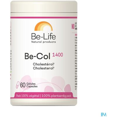Be-Life Be-Col 1400 Rijstgistencholesterol 60 capsules Be-Life Be-Col 1400 Rijstgistencholesterol 60 capsules