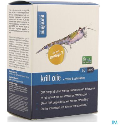 Purasana Eko Krill Oil Blister Caps 60 Purasana Eko Krill Oil Blister Caps 60