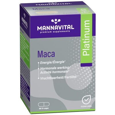 Mannavital Maca Platinum V-caps 60 Mannavital Maca Platinum V-caps 60