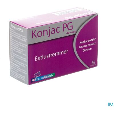 Konjac Pg Pharmagenerix Caps 40 Konjac Pg Pharmagenerix Caps 40