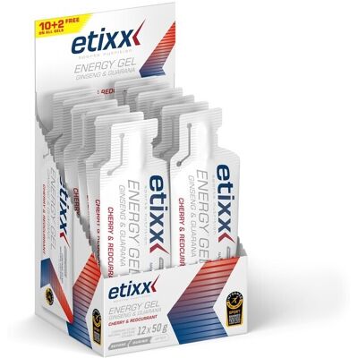 ETIXX Ginseng & Guarana Energy Gel - Energiegel - Rood ETIXX Ginseng & Guarana Energy Gel - Energiegel - Rood