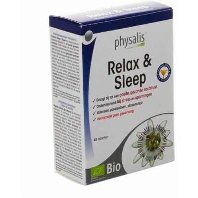 Physalis Relax & Sleep Bio New Tabl 45 Physalis Relax & Sleep Bio New Tabl 45