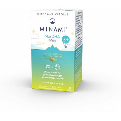 Minami Mor DHA Mini - Softgels - 60 stuks Minami Mor DHA Mini - Softgels - 60 stuks
