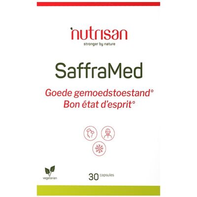 Nutrisan Saffraan - Stemming & Hart - 30 Capsules Nutrisan Saffraan - Stemming & Hart - 30 Capsules