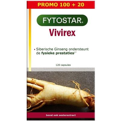 Fytostar Vivirex Oesterextract Maxi - Voedingssupplement Fytostar Vivirex Oesterextract Maxi - Voedingssupplement