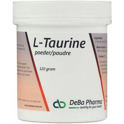 Deba Pharma L-Taurine Poeder - Supplement Deba Pharma L-Taurine Poeder - Supplement