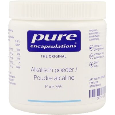 Pure Encapsulations Alkalisch Poeder 200g Pure Encapsulations Alkalisch Poeder 200g