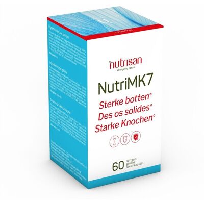 Nutrisan NutriMK7 - Ondersteunt hart, botten, auto-immuun - 60 softgels Nutrisan NutriMK7 - Ondersteunt hart, botten, auto-immuun - 60 softgels