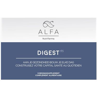Alfa Digest 60 Vegetarische Capsules Alfa Digest 60 Vegetarische Capsules