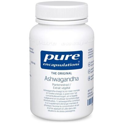 Pure Encapsulations Ashwagandha Caps 60 Pure Encapsulations Ashwagandha Caps 60
