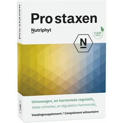 Nutriphyt Pro Staxen - Urinewegen & Hormonale Ondersteuning - 30 Capsules Nutriphyt Pro Staxen - Urinewegen & Hormonale Ondersteuning - 30 Capsules