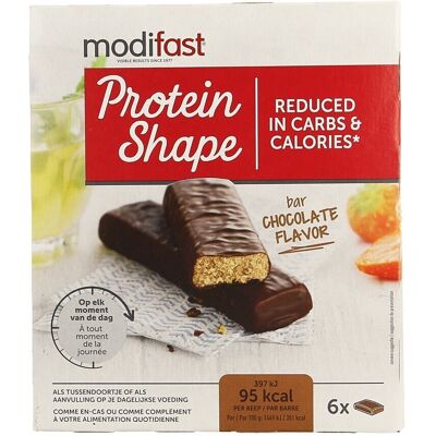 Modifast Eiwitreep Chocolade - Hoog in Eiwitten & Laag in Suikers Modifast Eiwitreep Chocolade - Hoog in Eiwitten & Laag in Suikers