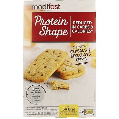 Modifast Protein Shape Koekjes - Rijk aan Eiwitten en Vezels Modifast Protein Shape Koekjes - Rijk aan Eiwitten en Vezels