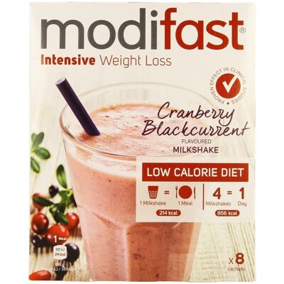 Modifast Intensive Cranberry Shake - Maaltijdvervanger Modifast Intensive Cranberry Shake - Maaltijdvervanger