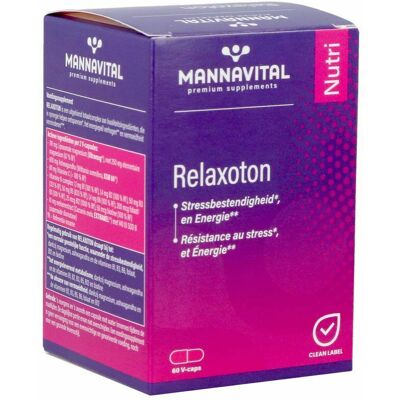 Mannavital Relaxoton 60 Tabletten Mannavital Relaxoton 60 Tabletten