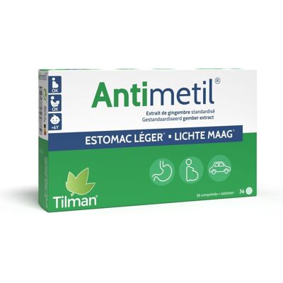 Tilman Antimetil Gember Verlichting - Tabletten Tilman Antimetil Gember Verlichting - Tabletten