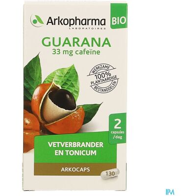 Arkopharma Arkogélules Guarana - Natuurlijke energiebron - Voedingssupplement Arkopharma Arkogélules Guarana - Natuurlijke energiebron - Voedingssupplement