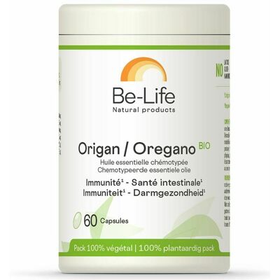 Be-Life Biologisch Oregano - Voedingssupplement - 60 Capsules Be-Life Biologisch Oregano - Voedingssupplement - 60 Capsules