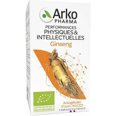 Arkopharma Ginseng 150 capsules - Natuurlijke energieondersteuning Arkopharma Ginseng 150 capsules - Natuurlijke energieondersteuning