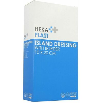 HEKA PLAST 10x20 cm Steriel Wondverband - Eerste Hulp HEKA PLAST 10x20 cm Steriel Wondverband - Eerste Hulp