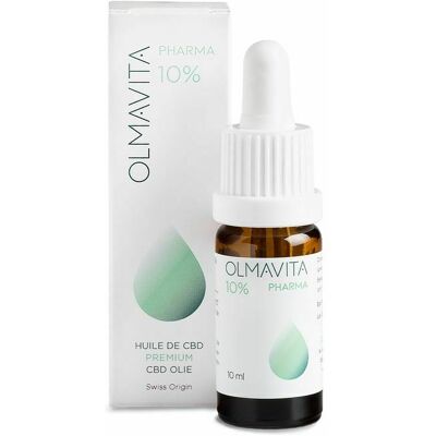 Olmavita Pharma 10% Premium CBD-olie 10ml Olmavita Pharma 10% Premium CBD-olie 10ml