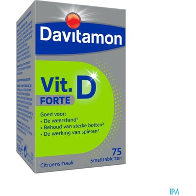 Davitamon Vitamine D Forte 800 IU 75 Tabletten Davitamon Vitamine D Forte 800 IU 75 Tabletten