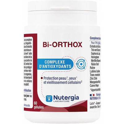 NUTERGIA Bi-ORTHOX - Voedingssupplement voor cellenbescherming NUTERGIA Bi-ORTHOX - Voedingssupplement voor cellenbescherming