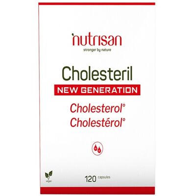 Nutrisan Cholesteril New Generation 120 vegetarische capsules Nutrisan Cholesteril New Generation 120 vegetarische capsules