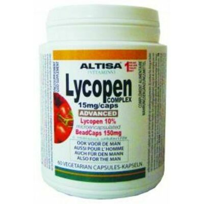 Altisa Lycopen Complex 15mg Advanced V-caps 60 Altisa Lycopen Complex 15mg Advanced V-caps 60