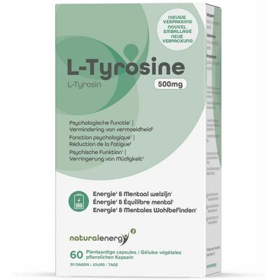 Natural Energy L-tyrosine 500mg 60 Capsules Natural Energy L-tyrosine 500mg 60 Capsules