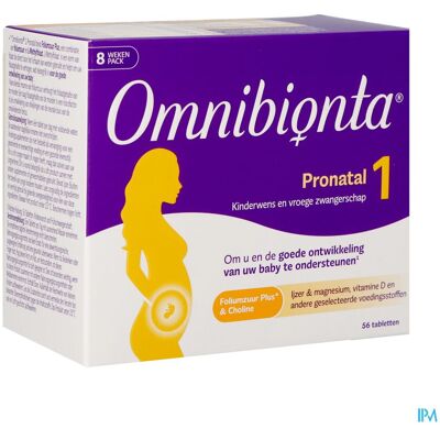 Procter & Gamble Omnibionta Pronatal 1 8 Weken - Vitaminen & Supplementen Procter & Gamble Omnibionta Pronatal 1 8 Weken - Vitaminen & Supplementen