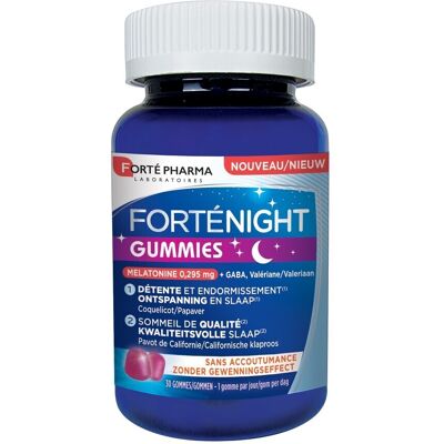 Forté Pharma - FortéNight Gummies - Melatonine Forté Pharma - FortéNight Gummies - Melatonine