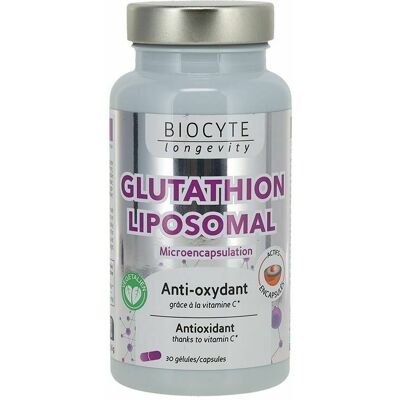 Biocyte Liposomale Glutathione - Ondersteunt Immuniteit & Veroudering Biocyte Liposomale Glutathione - Ondersteunt Immuniteit & Veroudering