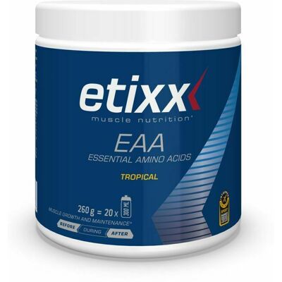 Etixx EAA 260g Tropisch Aminozurenpoeder - Spiergroei & Herstel Etixx EAA 260g Tropisch Aminozurenpoeder - Spiergroei & Herstel