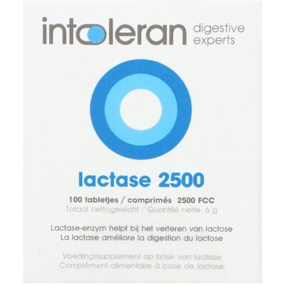 Intoleran Lactase 2500 100 Tabletten Intoleran Lactase 2500 100 Tabletten