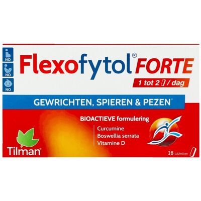 Tilman Flexofytol Forte Gewrichten, Spieren en Pezen 28 Tabletten Tilman Flexofytol Forte Gewrichten, Spieren en Pezen 28 Tabletten