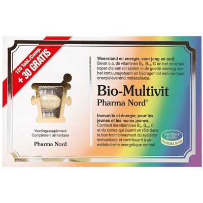 Pharma Nord Bio-Multivit 120+30 Tabletten Gratis Pharma Nord Bio-Multivit 120+30 Tabletten Gratis