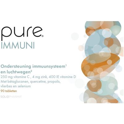 SolidPharma Pure Immuni Elderberry Voedingssupplement - Immuniteit ondersteuning SolidPharma Pure Immuni Elderberry Voedingssupplement - Immuniteit ondersteuning