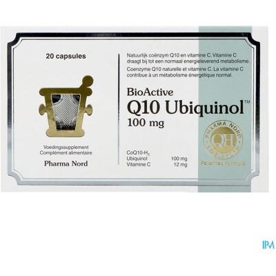Pharma Nord Bioactive Q10 100mg 20 Capsules Pharma Nord Bioactive Q10 100mg 20 Capsules