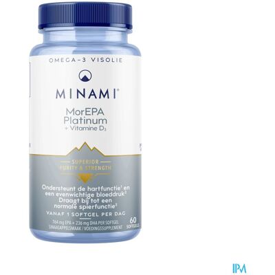Atrium - MorEPA Platinum - Vitamin D3 - Supplement Atrium - MorEPA Platinum - Vitamin D3 - Supplement