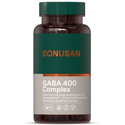 Bonusan GABA 400 mg Plus 60 Capsules Bonusan GABA 400 mg Plus 60 Capsules